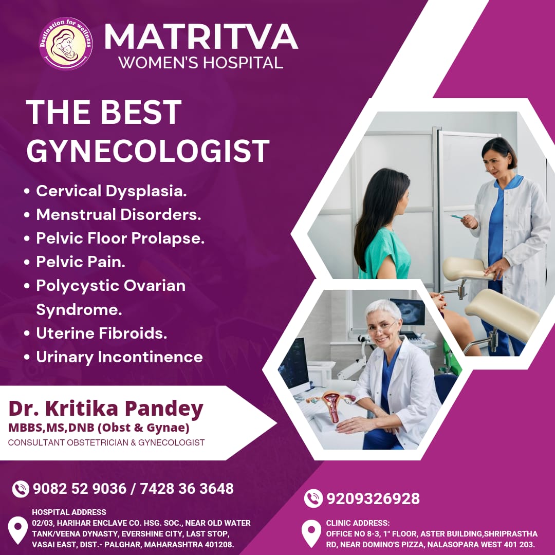 Dr. Kritika Pandey - Best Gynecologist in Vasai Nallasopara